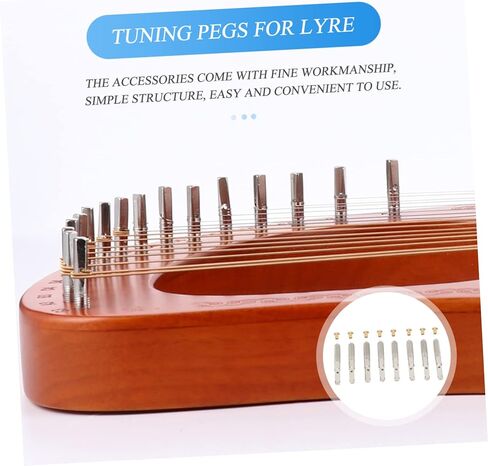 SUPVOX Piano String Pins 8 Strong Harp String Nails for Lyre Tuning Accessory Set in Saudi Arabia