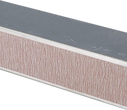 مبرد فريت 7.9 بوصة، شعاع تسوية من سبائك الألومنيوم مع 4 أوراق صنفرة ذاتية اللصق، مبرد سنفرة لتسوية الجيتار المحمول للجيتار الكهربائي، الجهير الكهربائي in Kuwait