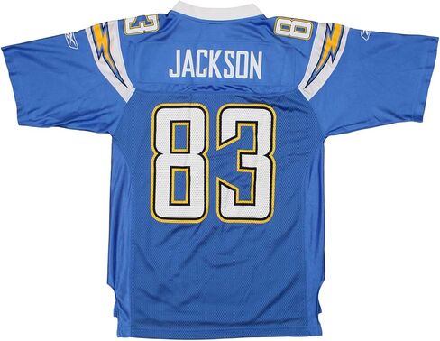 قميص NFL Los Angeles Chargers Vincent Jackson #83 للاعب متقاعد، أزرق، مقاس XX-Large in Kuwait