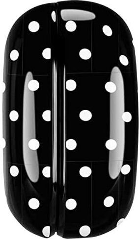 Skinit Decal Audio Skin Compatible with Galaxy Buds Pro Originally Designed Black and White Polka Dots Design in Saudi Arabia