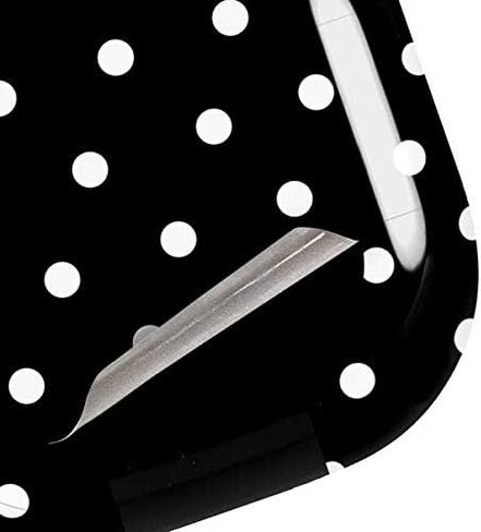 Skinit Decal Audio Skin Compatible with Galaxy Buds Pro Originally Designed Black and White Polka Dots Design in Saudi Arabia