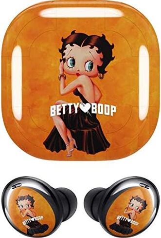 Skinit Decal Audio Skin Compatible with Samsung Galaxy Buds Pro - Officially Licensed Betty Boop Betty Boop Little Black Dress Design in Saudi Arabia