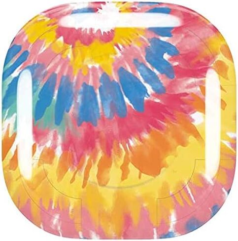 Skinit Decal Audio Skin Compatible with Samsung Galaxy Buds Pro Originally Designed Rainbow Tie Dye Design in Saudi Arabia