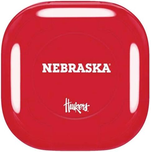Skinit Decal Audio Skin Compatible with Samsung Galaxy Buds Pro - Officially Licensed Nebraska Red Design in Saudi Arabia