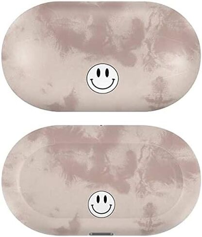 Skinit Decal Audio Skin Compatible with Samsung Galaxy Buds+ - Officially Licensed Originally Designed Taupe Tie Dye Design in Saudi Arabia