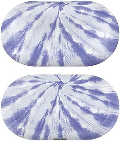 Skinit Decal Audio Skin Compatible with Samsung Galaxy Buds+ - Officially Licensed Originally Designed Purple Tie Dye Design in Saudi Arabia