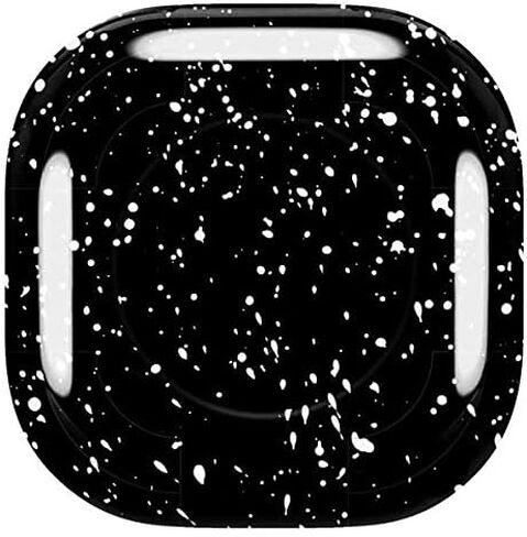 Skinit Decal Audio Skin Compatible with Samsung Galaxy Buds Pro Originally Designed Black Speckle Design in Saudi Arabia