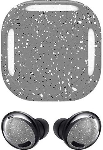 Skinit Decal Audio Skin Compatible with Samsung Galaxy Buds Pro Originally Designed Grey Speckle Design in Saudi Arabia