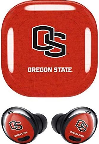 Skinit Decal Audio Skin Compatible with Samsung Galaxy Buds Pro - Officially Licensed Oregon State Orange Design in Saudi Arabia