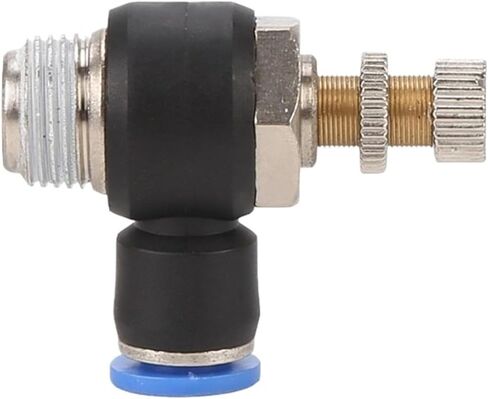 Throttle valve quick connector SL4-M5 6-01 8-02 10-02 Speed ​​control valve air pipe quick-insert pneumatic connector(SL 12-04) in Saudi Arabia