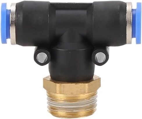 Pneumatic quick-insertion tracheal joint PB8-02 T-type positive tee thread quick joint PB6-01 10-03(PB 4-01) in Saudi Arabia
