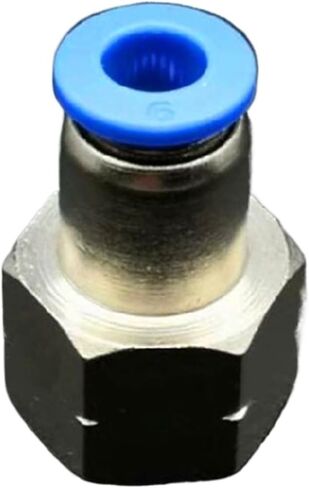 Threaded pneumatic quick connector PCF internal thread NPT1/8 1/4 3/8 1/2 hose trachea connector 4 6 8 10 12mm(PCF 12-N02) in Saudi Arabia