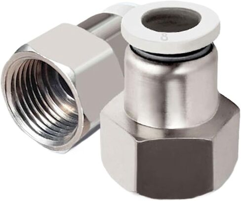 PCF أنبوب هواء مشترك خرطوم مشترك هوائي وصلة سريعة 1/8 "3/8" 1/2 "1/4" أنبوب قياسي خيط داخلي ملحقات ضاغط الهواء (PCF8-01) in Saudi Arabia