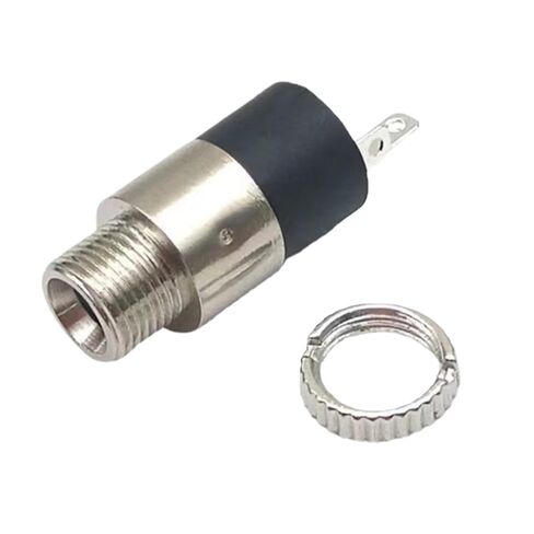 fengpeng 5PCS 3.5MM Cylindrical Socket PJ-392 Stereo Female Jack with Screw .5 Audio Video Headphone Connector PJ392 in Saudi Arabia