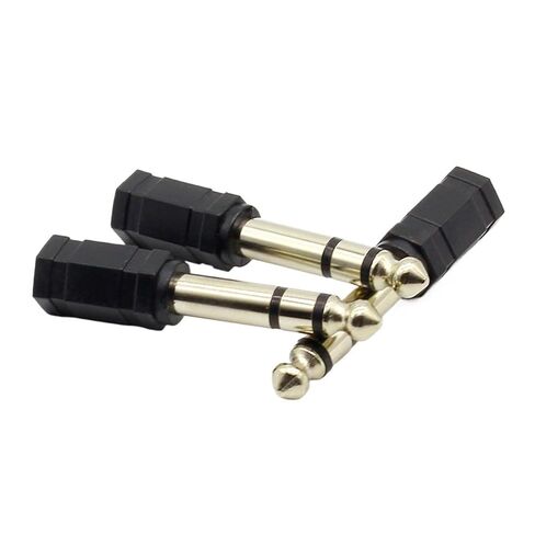 fengpeng 3 قطع جاك 6.35 زوايا أحادية موصل الصوت ومحول. 35 ملليمتر أحادية التوصيل إلى 3.5 ستيريو/أحادية جاك 3 قطعة/الوحدة in Kuwait