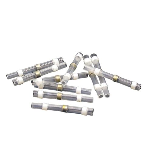 Fengpeng 50 قطعة ختم الحرارة يتقلص بعقب موصلات الأسلاك محطات AWG26-24 الأبيض اللحيم كم مقاوم للماء in Kuwait