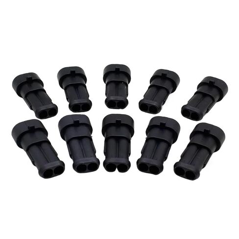 Fengpeng 10 عدة 2 دبوس طريقة موصل سلك كهربائي مقاوم للماء التوصيل 1.5 مللي متر محطات 2Pin HID مصباح زينون تلقائي in Kuwait