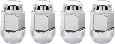 صواميل عروة على شكل مقعد مخروطي منتفخ من الكروم من MCGARD 64010 (1/2 بوصة - مقاس 20 خيط) - مجموعة من 4 قطع in Saudi Arabia