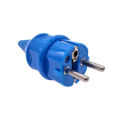 IP54 2 دبوس ذكر أنثى موصل إلكتروني قابل لإعادة التوصيل قابل للفصل المكونات الصناعية الكهربائية 16A 1 قطعة in Kuwait