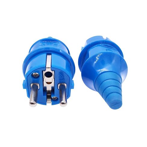 IP54 2 دبوس ذكر أنثى موصل إلكتروني قابل لإعادة التوصيل قابل للفصل المكونات الصناعية الكهربائية 16A 1 قطعة in Kuwait