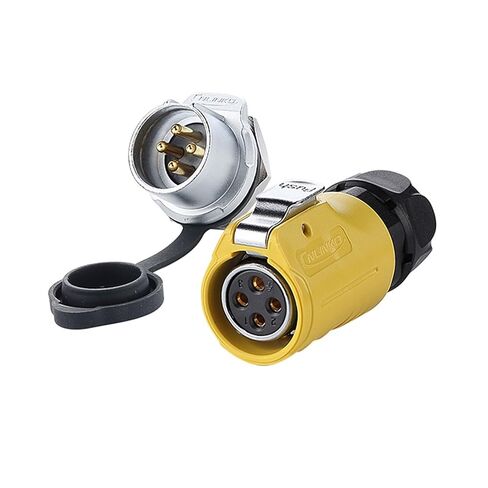 1Pcs LP20 Quick Connect Waterproof Wire Connector IP68 Industrial Connector for Outdoor Equipment Machinery Lighting(5 Pin Set) in Saudi Arabia