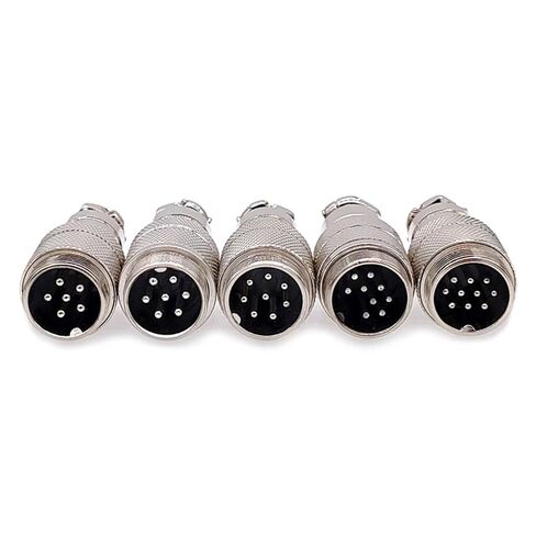 Aviation Docking Connector Male/Female Plug 20mm GX20D Push-Pull Circular Connectors 2Pin3/4/5/6/7/8/9pin/10/12/14/15pin 1Pcs(3P) in Saudi Arabia