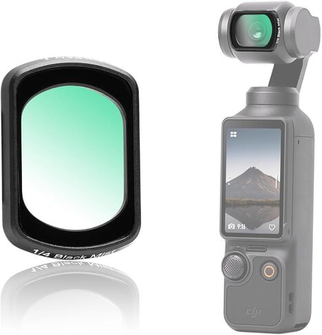 مجموعة مرشحات GREEN.L المغناطيسية 4 عبوات ND وCPL (CPL ND16 ND64 ND256) متوافقة مع DJI OSMO Pocket 3، مع زجاج بصري عالي الدقة متعدد الطبقات لمجموعة Creator Combo in Kuwait