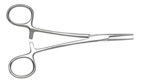 Mosquito Tube Occluding Clamp 5 Inches Smooth in Saudi Arabia