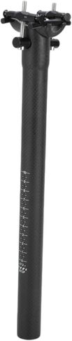 Bike Seat Posts Lightweight Bike Saddle Post Seat Tube Matte Black 1 Pcs 27.2x350mm Carbon Fiber in Saudi Arabia