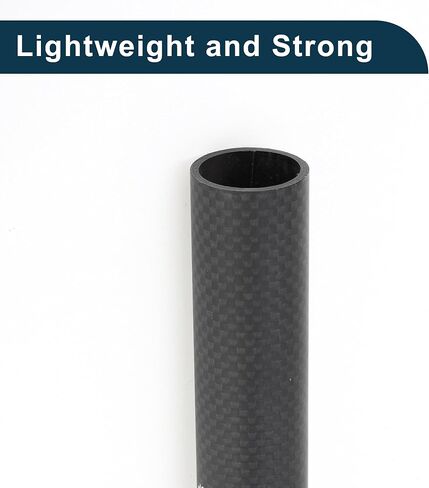 Bike Seat Posts Lightweight Bike Saddle Post Seat Tube Matte Black 1 Pcs 27.2x350mm Carbon Fiber in Saudi Arabia