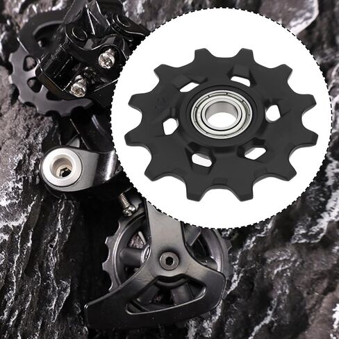 2Pcs Bicycle Rear Derailleur Pulley 11 Speed 12T Jockey Wheel Compatible with SRAM XX1/XO1/GX in Saudi Arabia