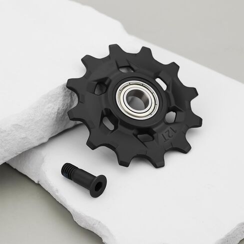 2Pcs Bicycle Rear Derailleur Pulley 11 Speed 12T Jockey Wheel Compatible with SRAM XX1/XO1/GX in Saudi Arabia