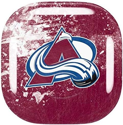 Skinit Decal Audio Skin Compatible with Samsung Galaxy Buds Pro - Officially Licensed NHL Colorado Avalanche Frozen Design in Saudi Arabia