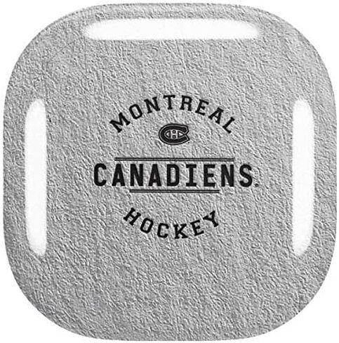 Skinit Decal Audio Skin Compatible with Samsung Galaxy Buds Pro - Officially Licensed NHL Montreal Canadiens Black Text Design in Saudi Arabia