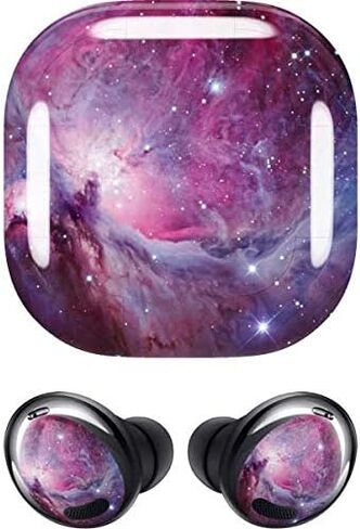 Skinit Decal Audio Skin Compatible with Samsung Galaxy Buds Pro - Officially Licensed StockTrek Galaxy Art Orion Nebula and a Reflection Nebula Design in Saudi Arabia
