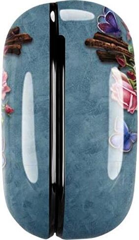 Skinit Decal Audio Skin Compatible with Samsung Galaxy Buds Pro - Tate and Co. Flower Cross Design in Saudi Arabia