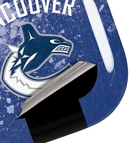 Skinit Decal Audio Skin Compatible with Samsung Galaxy Buds Pro - Officially Licensed NHL Vancouver Canucks Frozen Design in Saudi Arabia