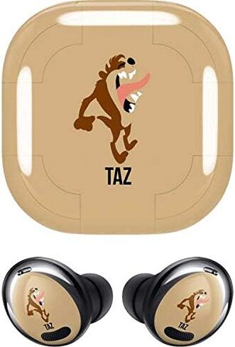 Skinit Decal Audio Skin Compatible with Samsung Galaxy Buds Pro - Officially Licensed Warner Bros Taz Identity Design in Saudi Arabia