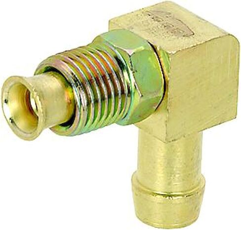 JEGS Straight Brass Fitting | 5/16 � Inverted Flare (1/2 �-20 Thread) x 3/8 � Hose | 90 Degrees | Made In USA | 1 Per Package in Saudi Arabia