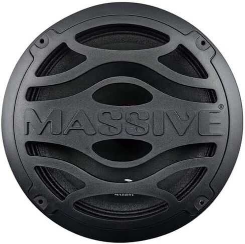 Massive Audio MM8A 8" Mid-Range Speaker | 300W Max, 150W RMS, 4 Ohm, Aluminum Basket, High Efficiency Pro Audio Speaker for Car, Motorcycle & UTV Sound Systems in Kuwait