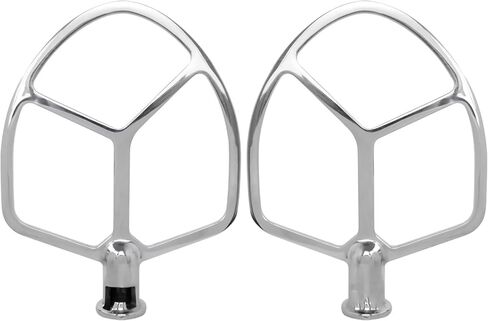 Long-lasting Stainless Steel Flat Beater for KitchenAid, Designed for KV25G and K5 Bowl-Lift Mixer Models in Saudi Arabia