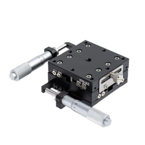 HXY60-LM-25 60 × 60 × 30 مم دفع يسار ثنائي الأبعاد ± 12.5 مم مرحلة إزاحة الضبط الدقيق اليدوية شريحة إزاحة عالية الدقة in Kuwait