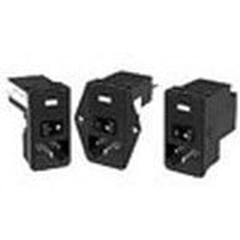 PS0S0SHXB, Power Entry Module Filtered M 3 POS 250VAC 10A/Contact Switch/Fuse/Voltage Selector RA 1 Port in Saudi Arabia