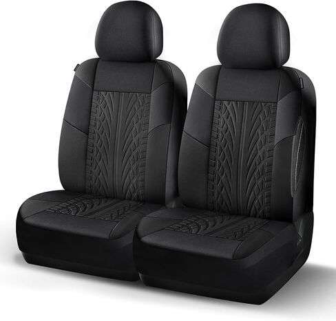 Leather Seat Covers,Breathable and Waterproof Napa Leather Car Seat Cover,Universal Interior for Cars,Sedans,SUVs,Vans,Trucks(Front Seat,Beige,N3) in Kuwait