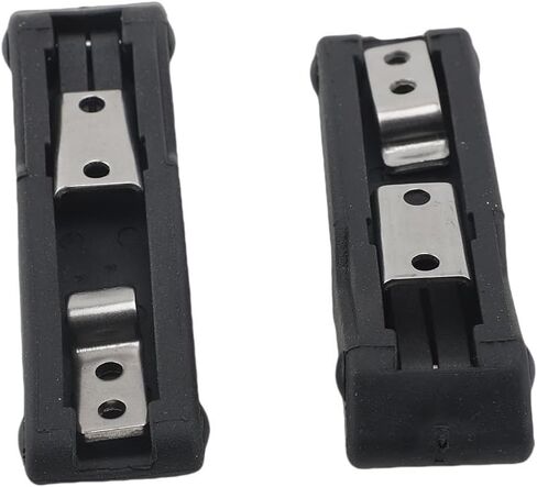 Greensen Flexible Rubber Draw Latch, Black Rubber Stainless Steel Bracket Thermoplastic Elastomer, with Internal Hook Compact Structure, for Refrigerator Boat Cabin Box in Saudi Arabia