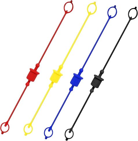 مجموعة 8 قطع من أغطية الغبار والمقابس الهيدروليكية مقاس 1/4 بوصة، غطاء قارنة التوصيل السريع، قطع الاتصال الهيدروليكي السريع، متوافقة مع وصلات الوجه المسطحة مقاس 1/4 بوصة للرافعات الانزلاقية والجرار in Kuwait