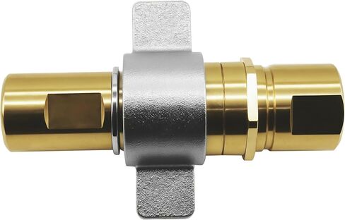 1" NPT Wet-Line Wing Nut Hydraulic Quick Disconnect Coupler/Coupling Set, Heavy-Duty Brass for Industrial Hydraulic Systems in Saudi Arabia