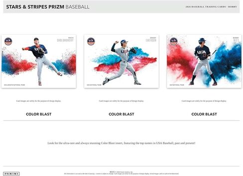 2026 Panini USA Stars & Stripes Prizm Baseball Hobby Box in Saudi Arabia