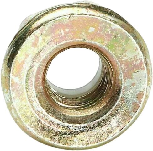 2pcs M10x1 25 Left Hand Thread Nuts Compatible with Lawn Mowers and Trimming Tools in Saudi Arabia