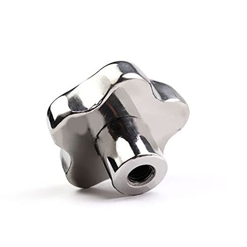 Nuts,Hardware Nuts, Female Thread Star Knob Handles Star Shaped Through Hole Clamping Nuts Knobs Plum Hand Wheel(M8x42(OD)) in Saudi Arabia
